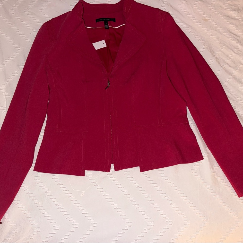 White house Black market Women's Red Jacket